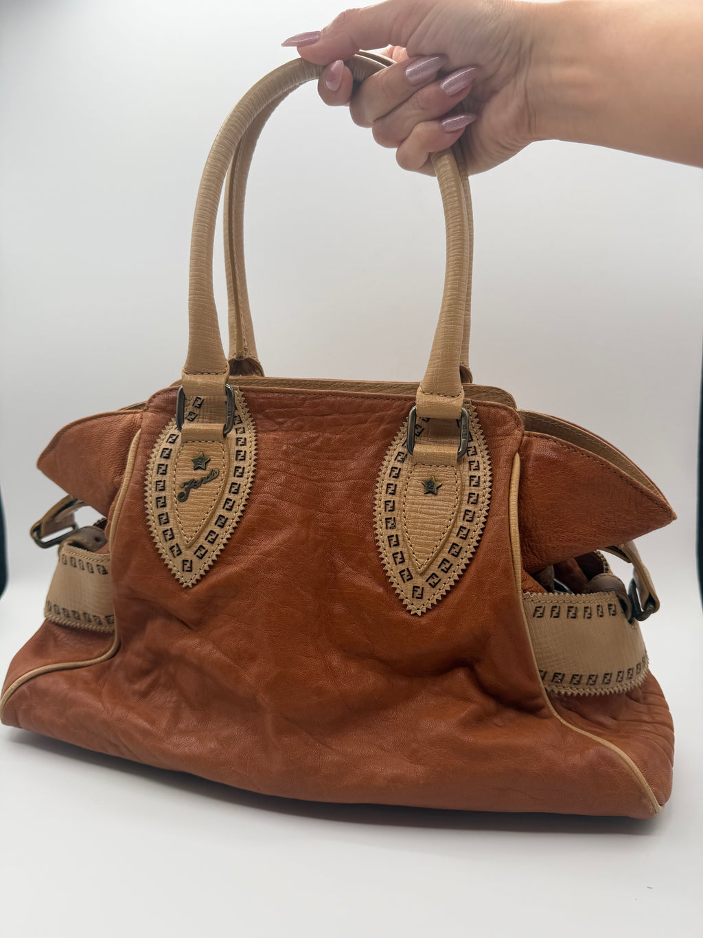 FENDI Etniko Du Jour Shoulder Bag