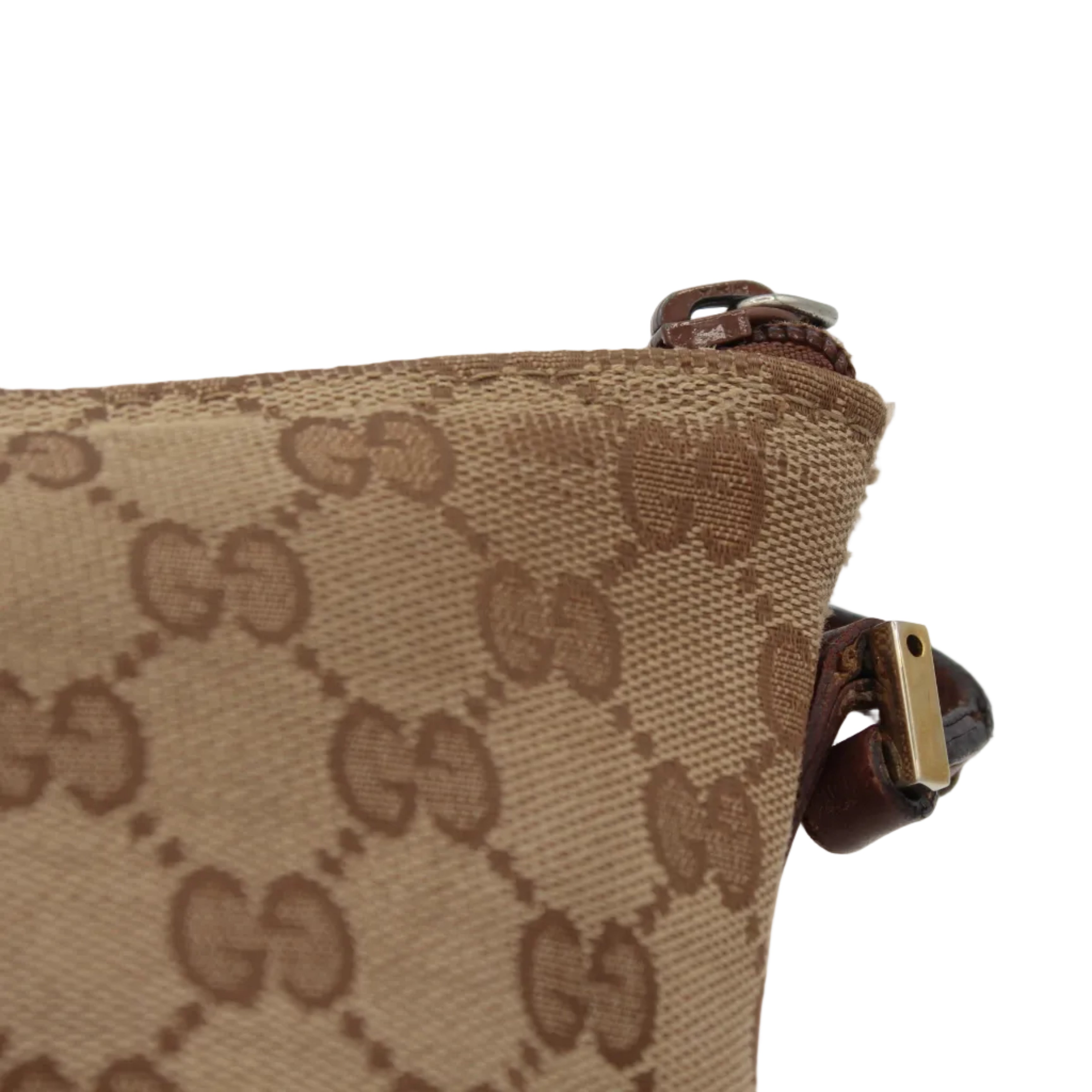 Gucci GG Canvas Boat Pochette
