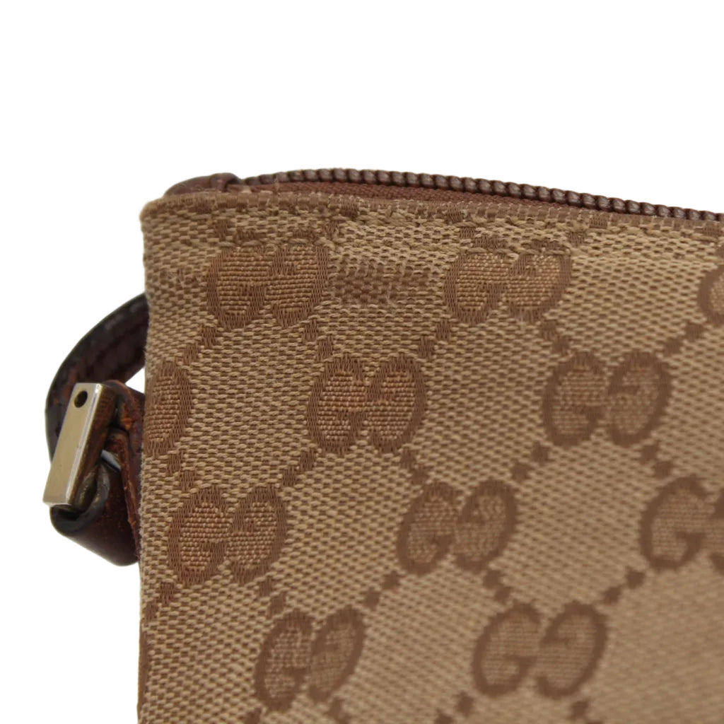 Gucci GG Canvas Boat Pochette