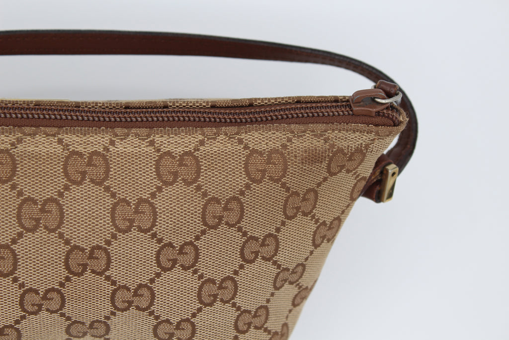 Gucci GG Canvas Boat Pochette