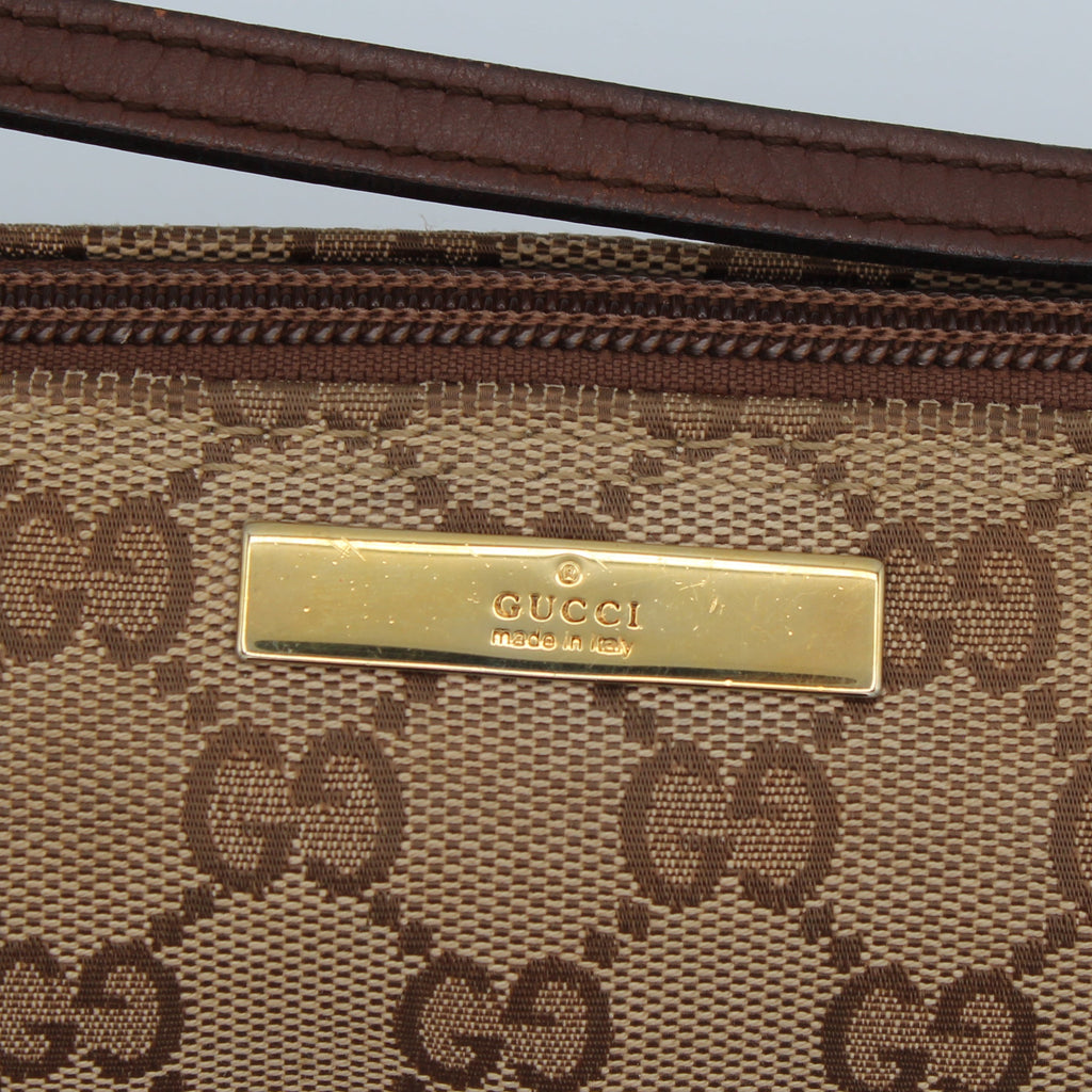 Gucci GG Canvas Boat Pochette