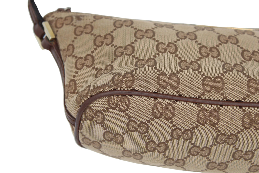 Gucci GG Canvas Boat Pochette