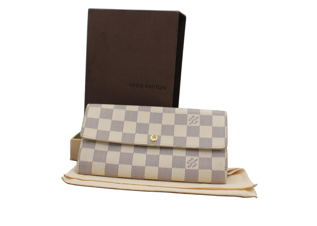 Louis Vuitton Sarah Wallet — Damier Azur