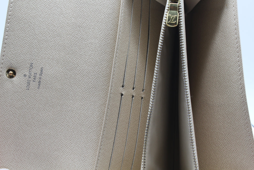 Louis Vuitton Sarah Wallet — Damier Azur