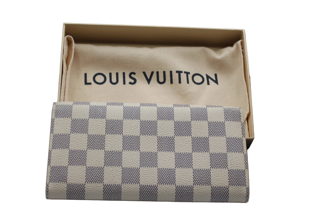 Louis Vuitton Sarah Wallet — Damier Azur