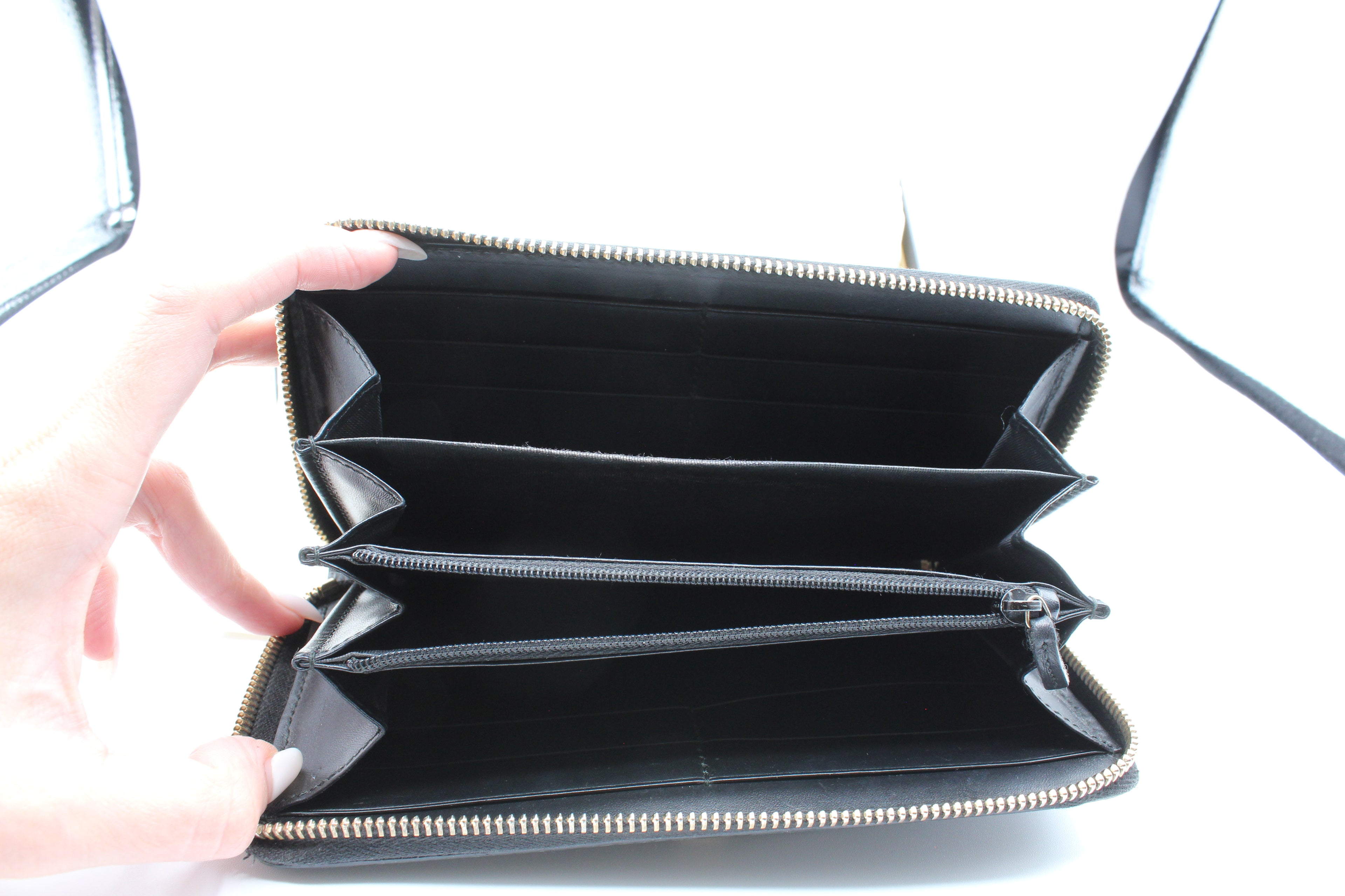 Gucci Guccissima Continental Zip Around Wallet