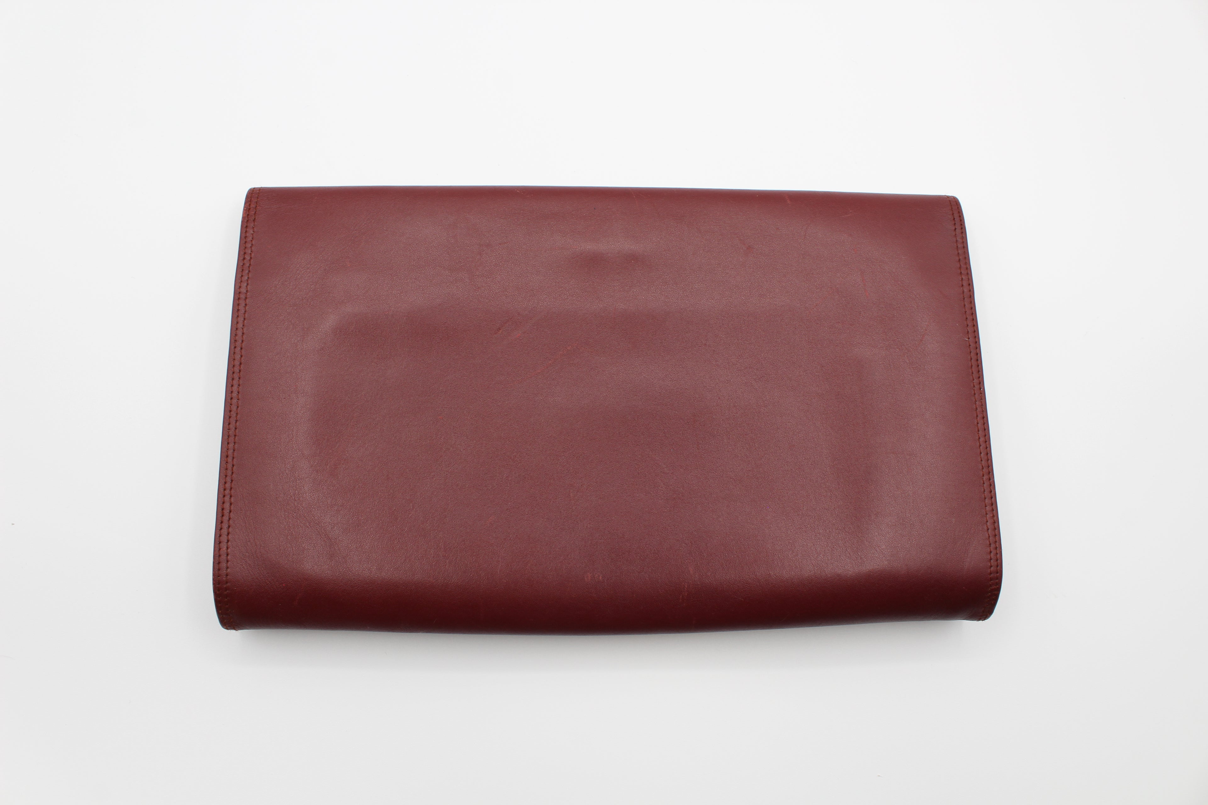 Cartier Clutch Bag Bordeux Calf