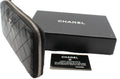 Chanel Chanel Quilted Large Gusset Zip Around Wallet