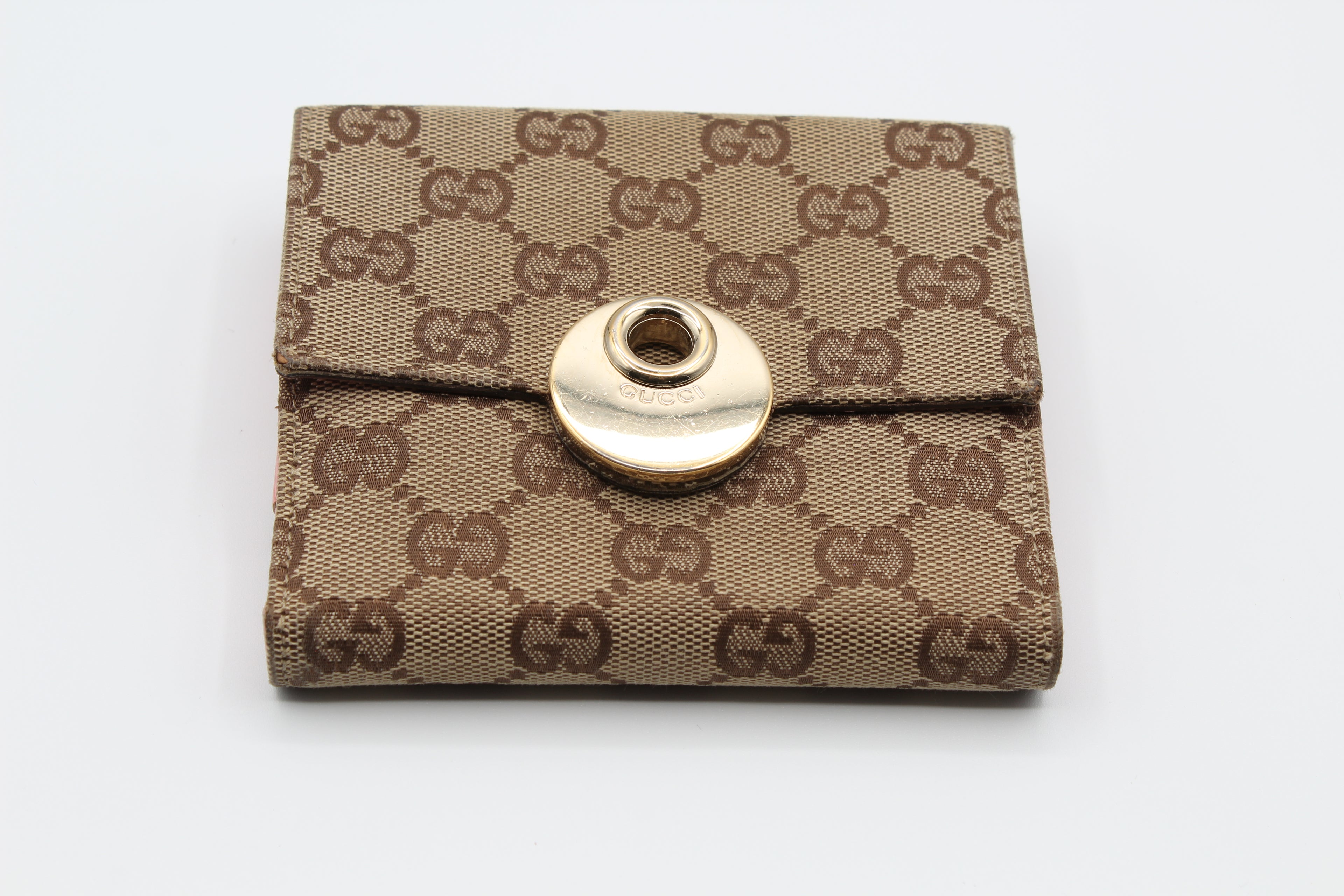 Gucci GG Canvas Eclipse Bifold Wallet