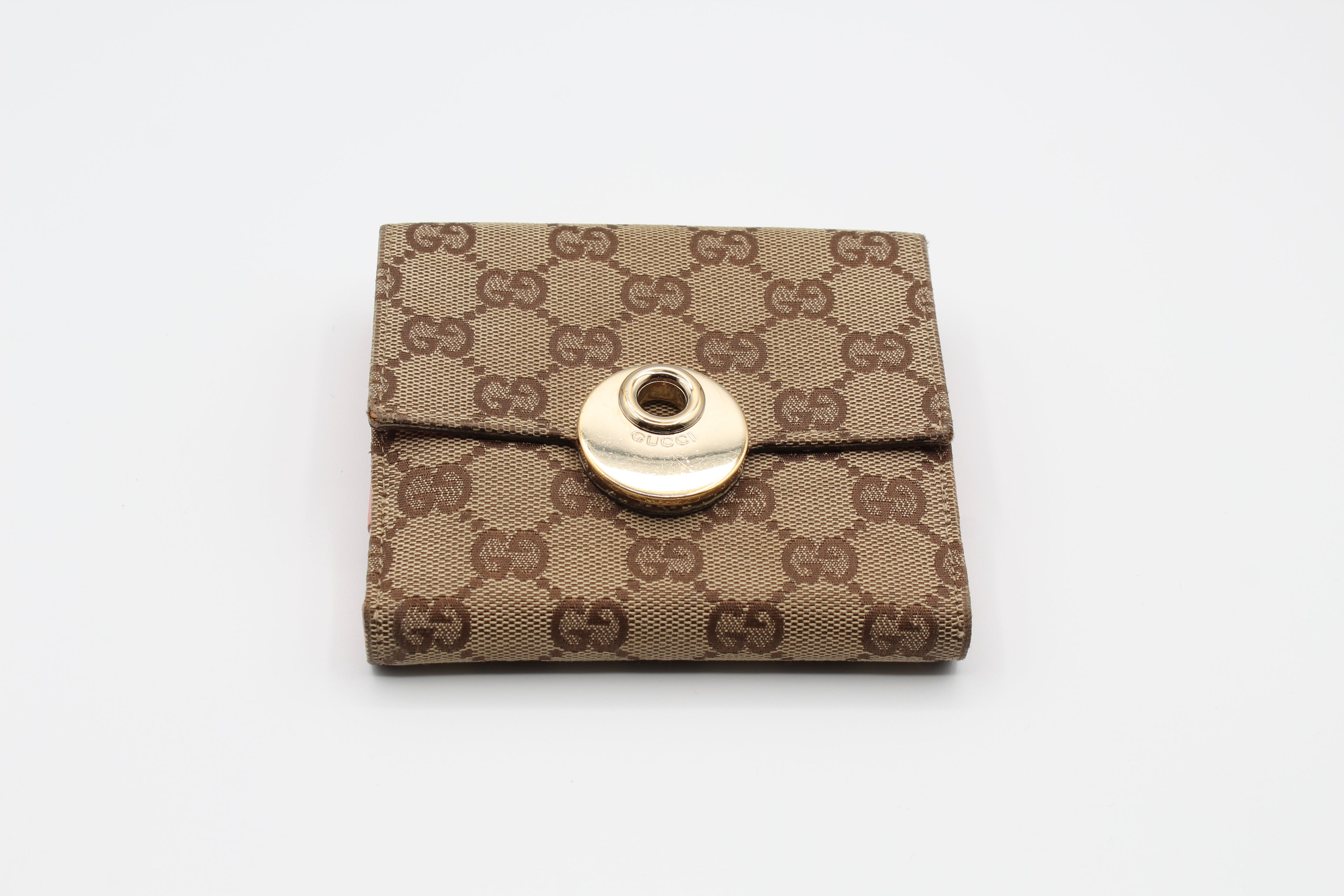 Gucci GG Canvas Eclipse Bifold Wallet