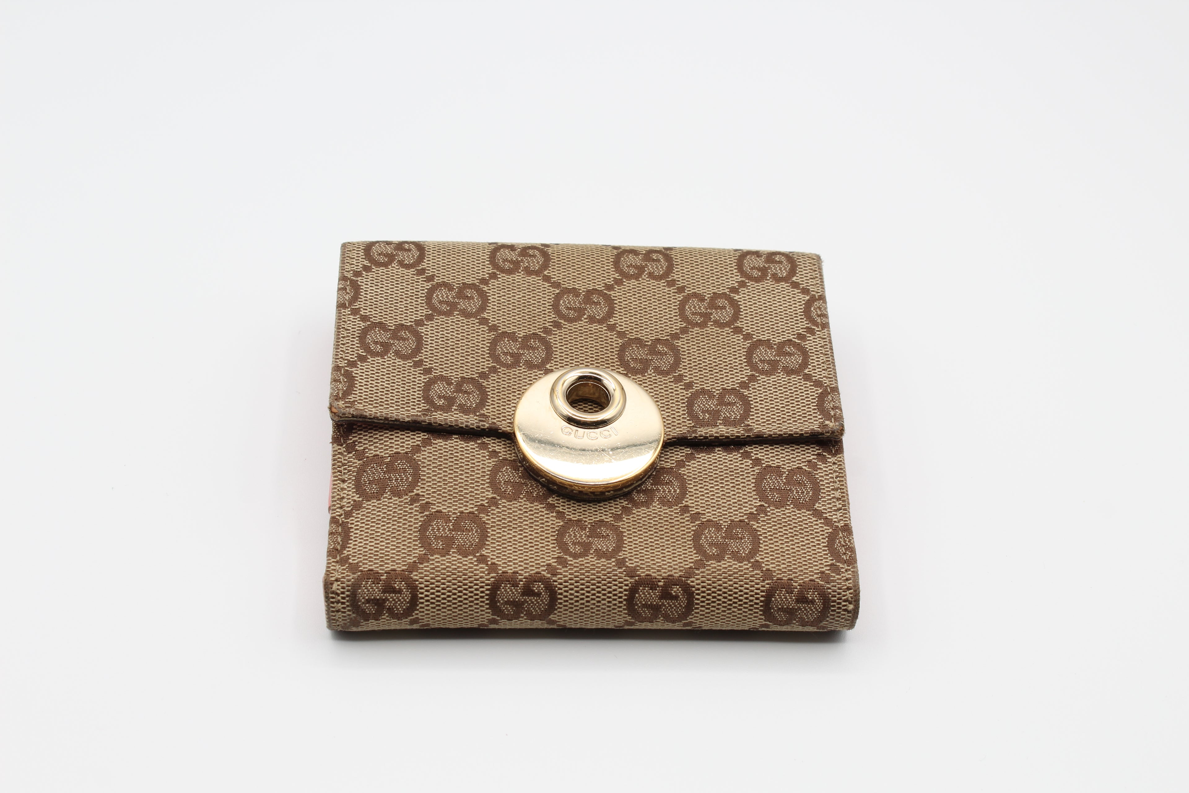 Gucci GG Canvas Eclipse Bifold Wallet