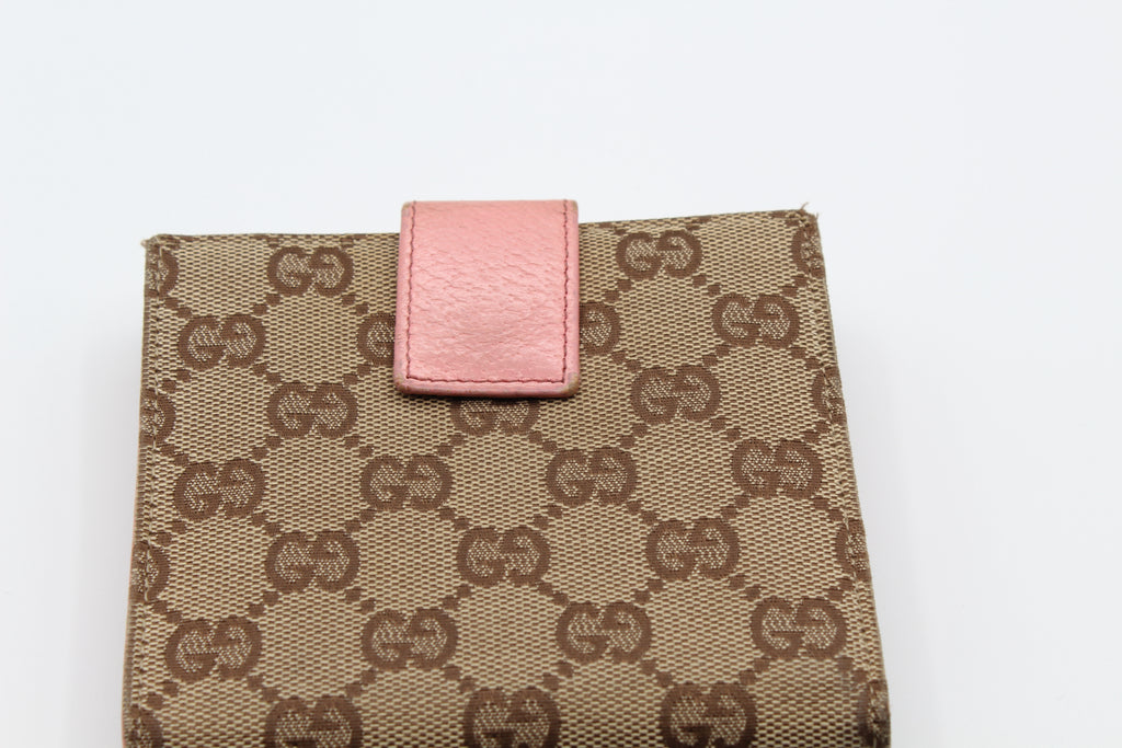 Gucci GG Canvas Eclipse Bifold Wallet