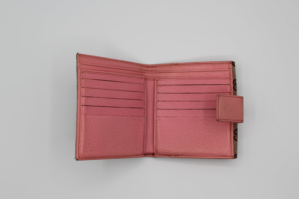 Gucci GG Canvas Eclipse Bifold Wallet