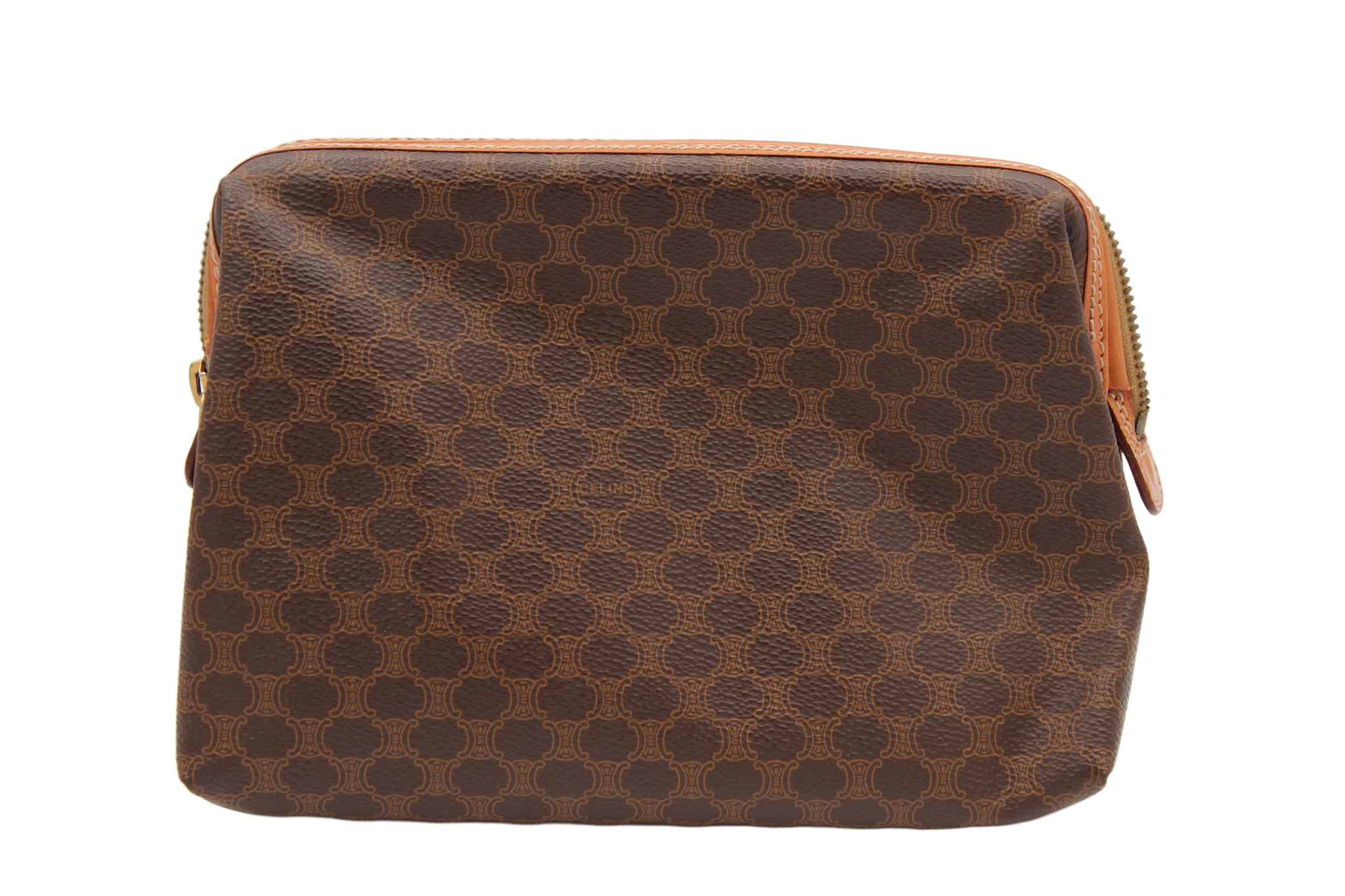 Celine Macadam Canvas Clutch Pouch - Image 3