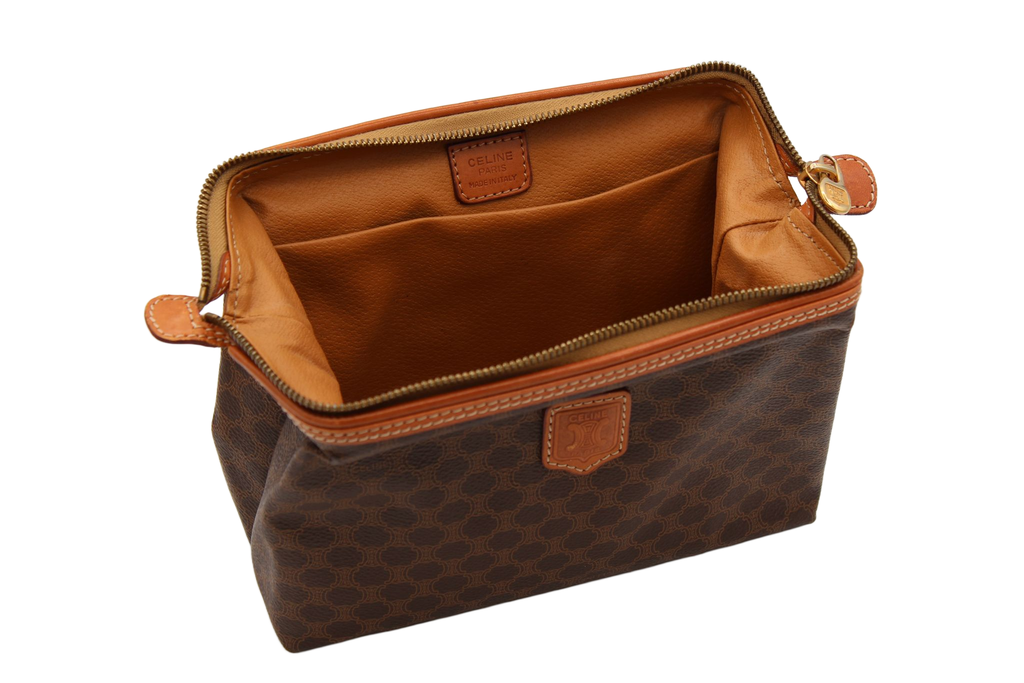 Celine Macadam Canvas Clutch Pouch - Image 4