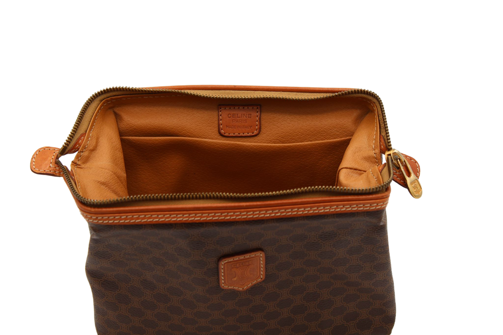 Celine Macadam Canvas Clutch Pouch - Image 5