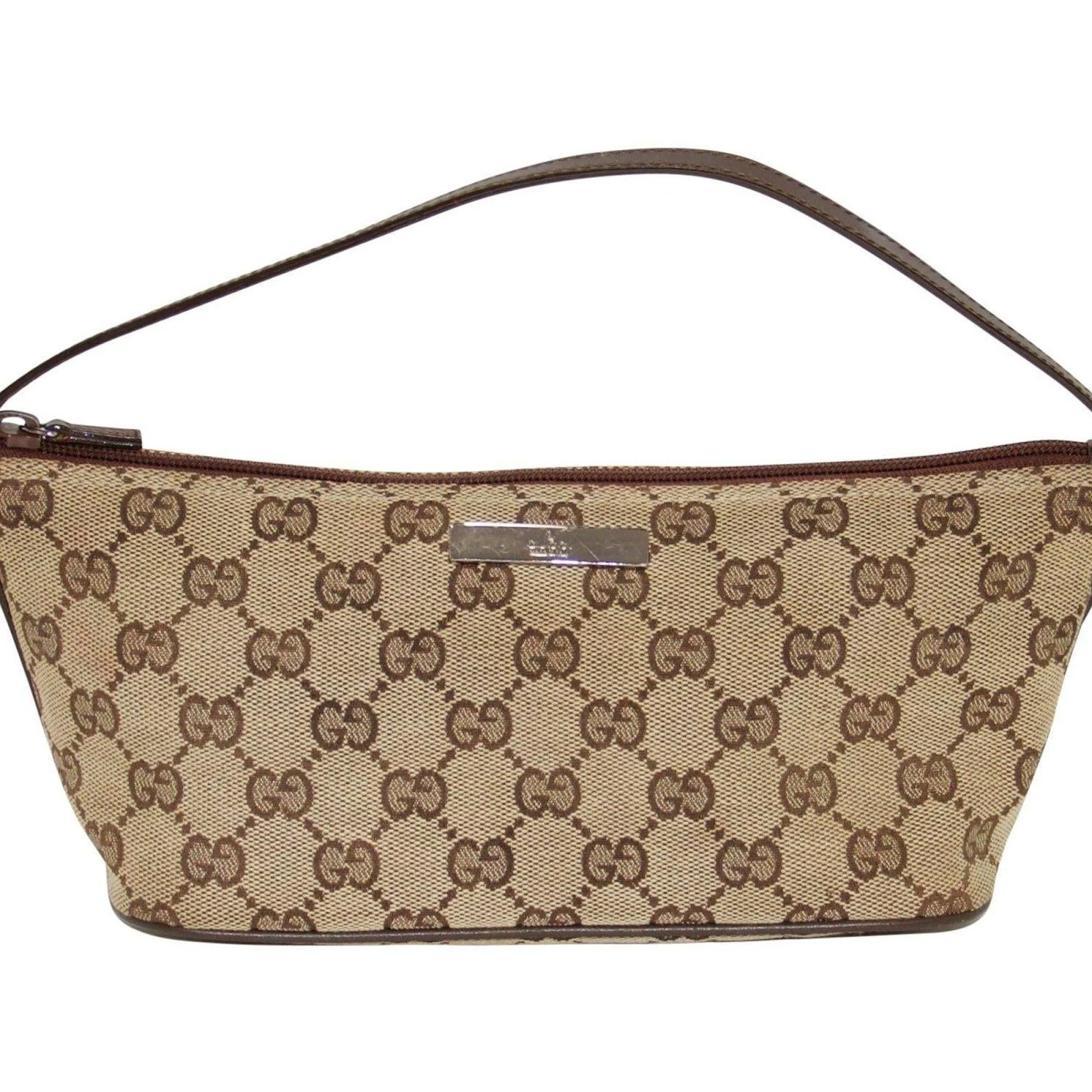 Gucci GG Canvas Small Tote Bag Brown MY21