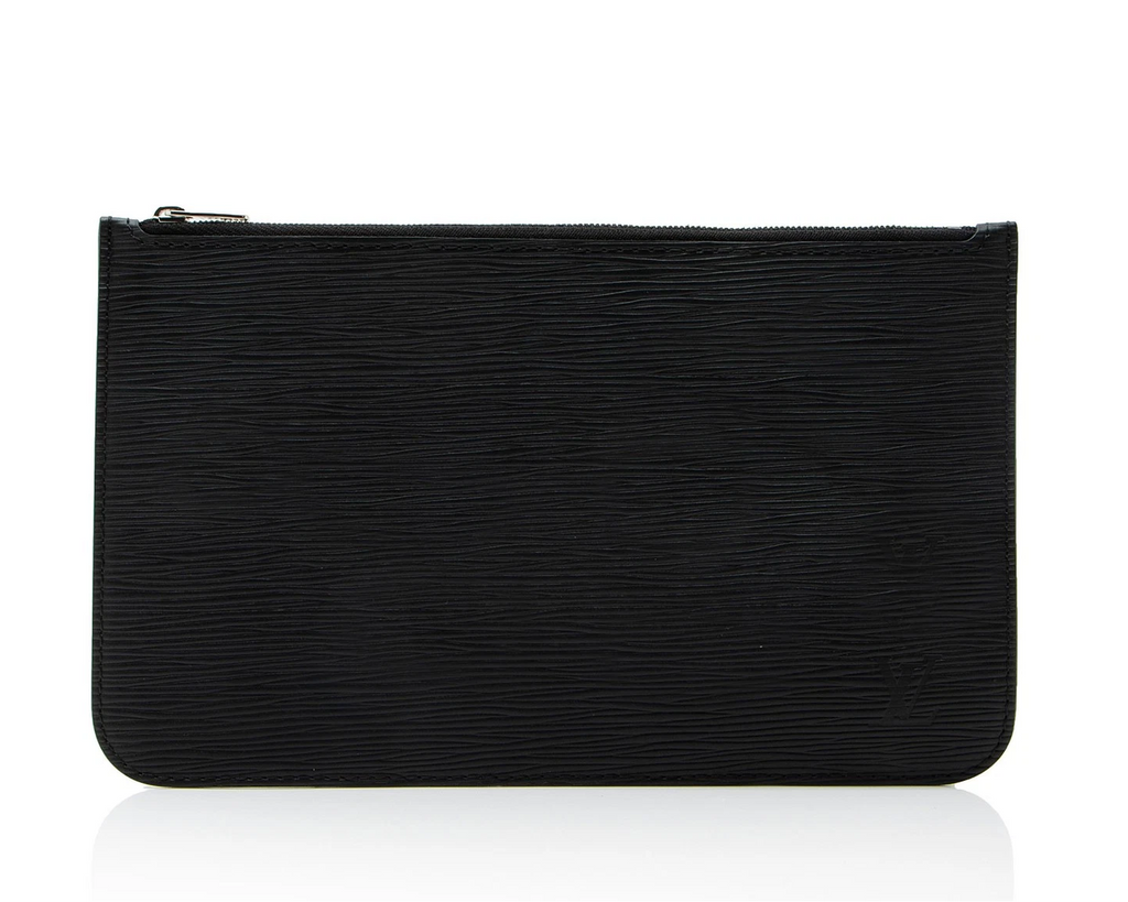Louis Vuitton Pochette Homme Epi Leather Clutch — Noir Black